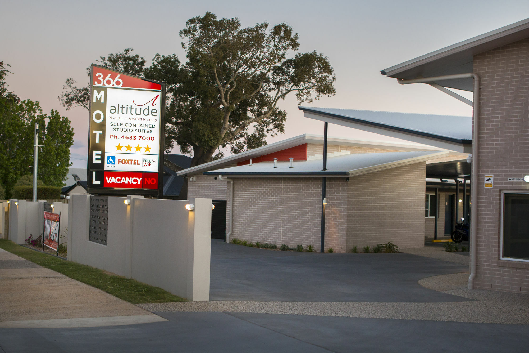 Altitude Motel Apartments Toowoomba Exterior foto